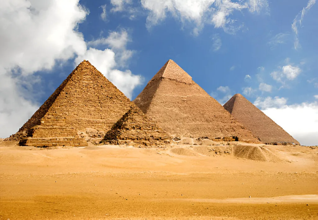 Three main Pyramids
