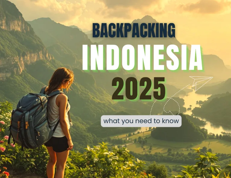 backpacking Indonesia 2025